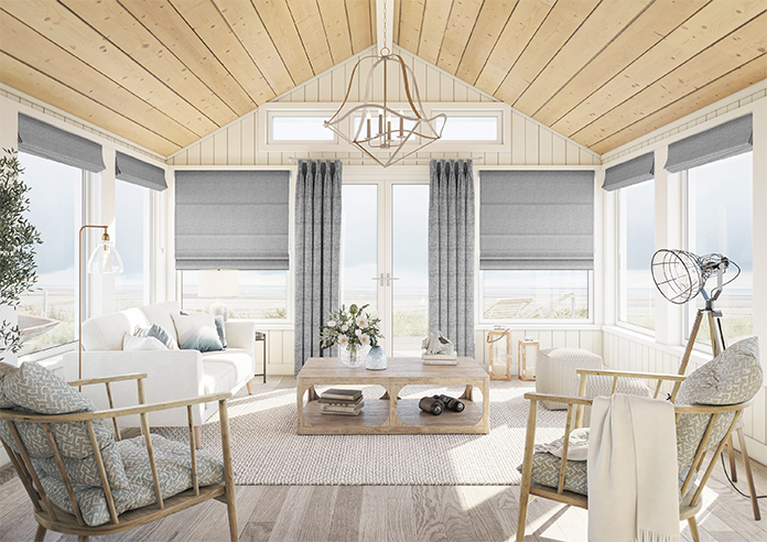 Melrose (Blackout), Wool Grey - Made to Measure Curtains - Image 15